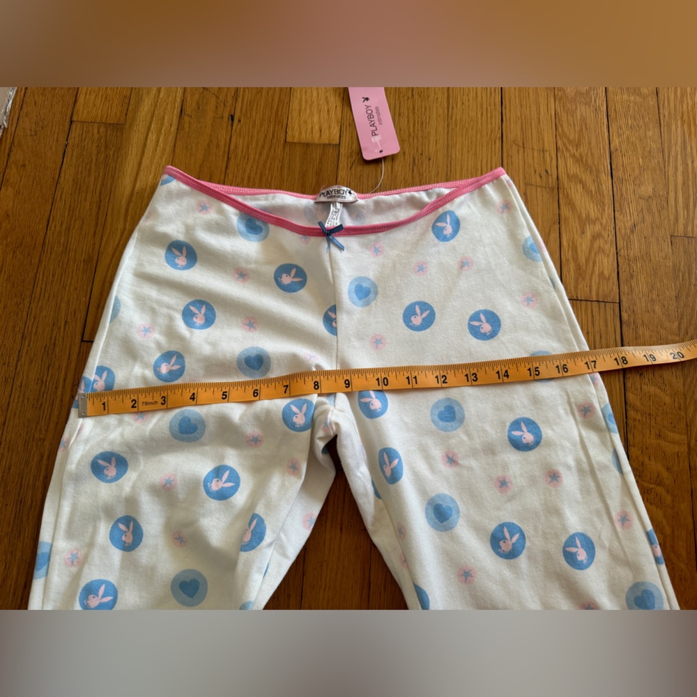 Deadstock NWT Y2K Vintage Playboy Pajama Pants - Picture 8 of 12